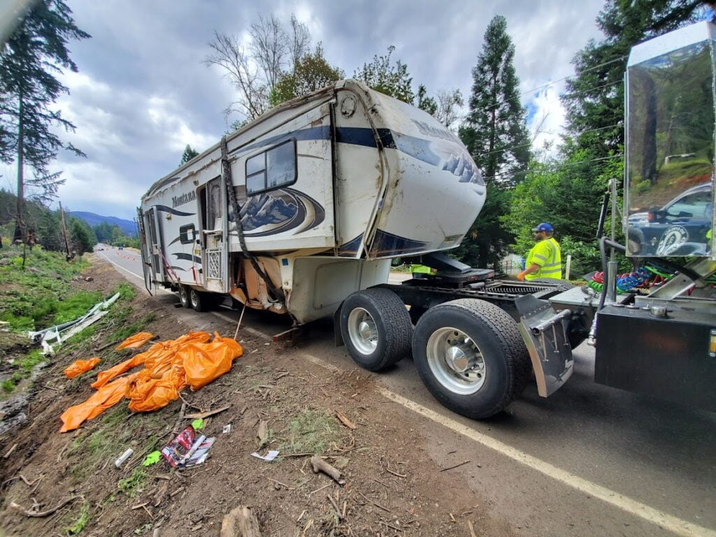 RV towing services