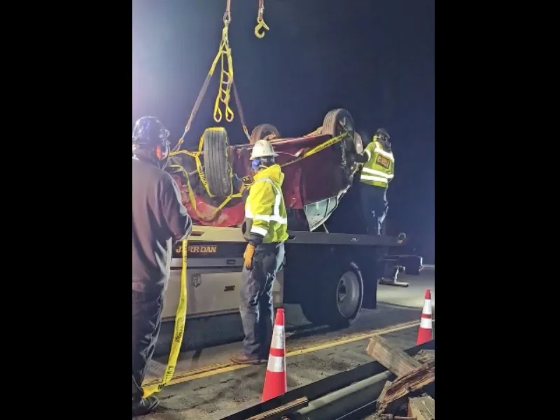 Camas Swale creek towing