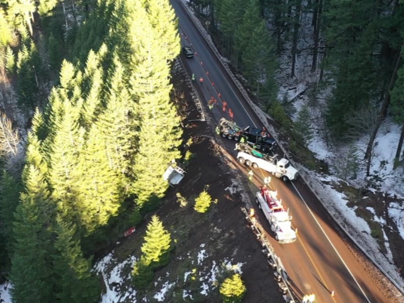 Oakridge semi recovery