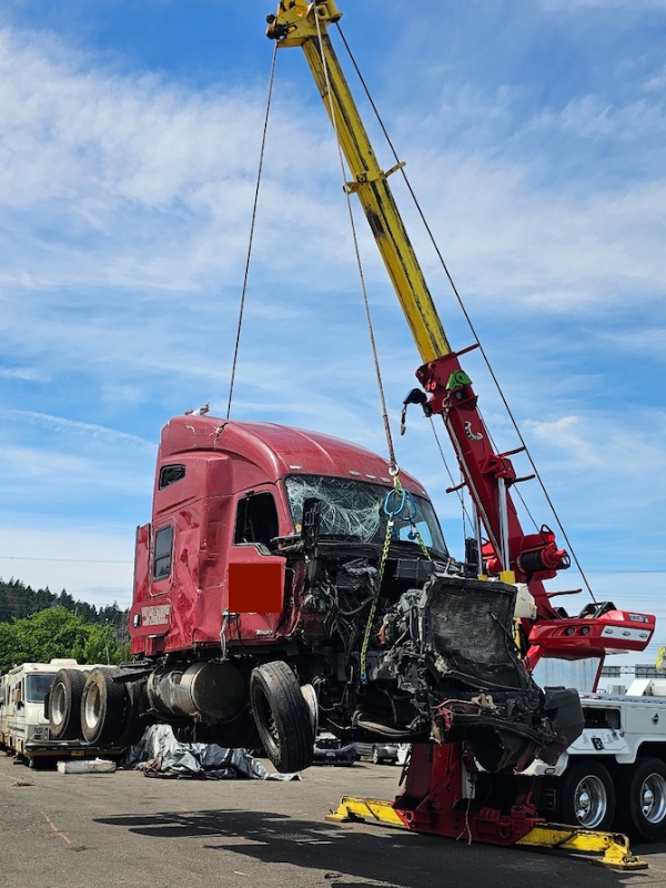 Eugene semi recovery