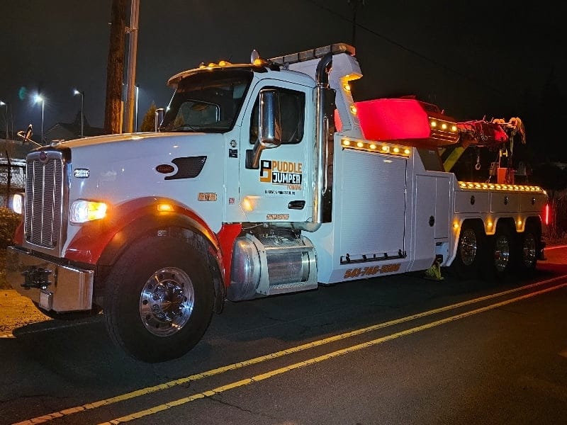 Hwy 126 Semi recovery